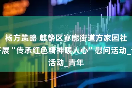 杨方策略 麒麟区寥廓街道方家园社区开展“传承红色精神暖人心”慰问活动_青年
