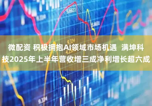 微配资 积极拥抱AI领域市场机遇  满坤科技2025年上半年营收增三成净利增长超六成